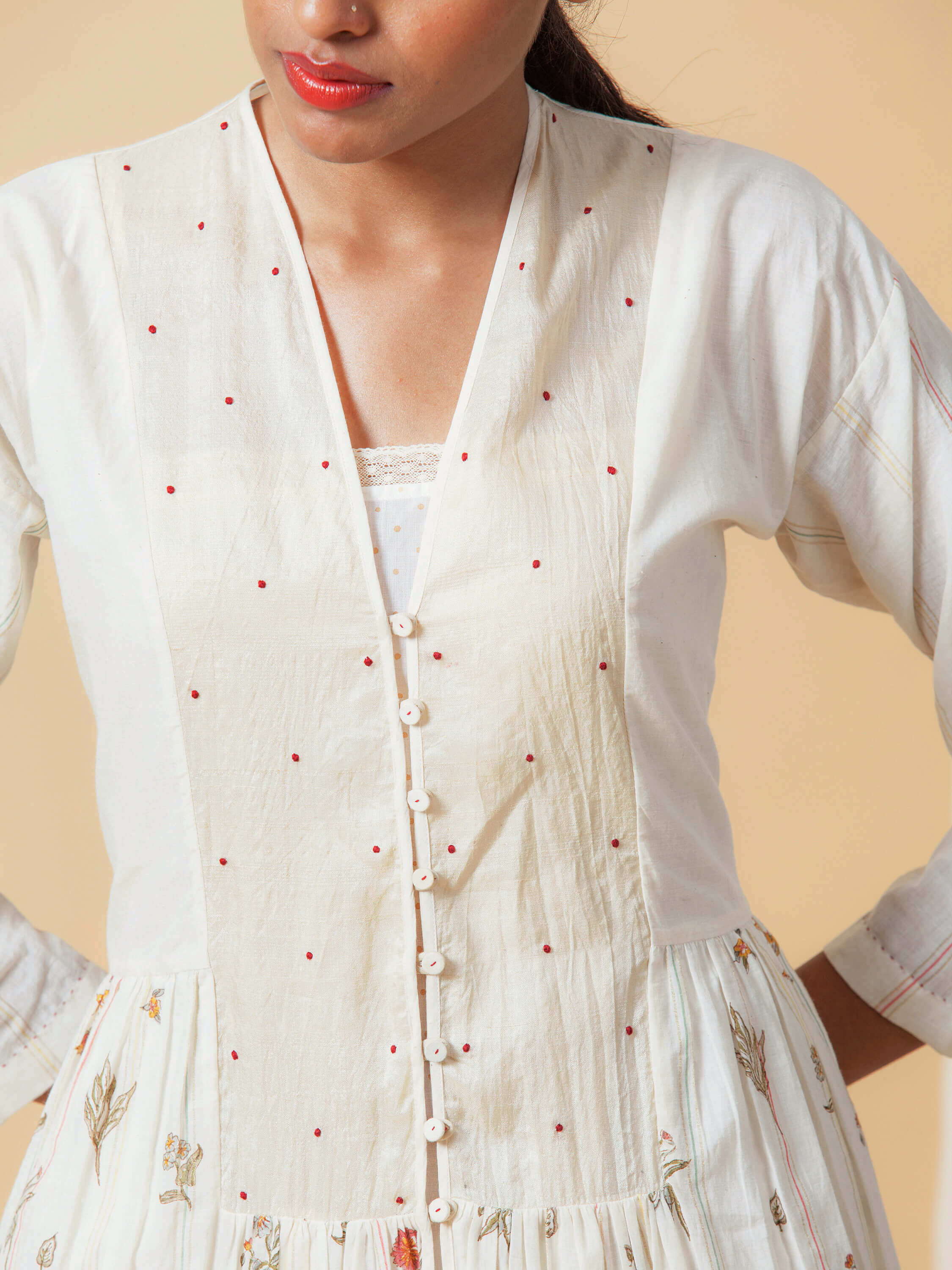 Bouquet Midi Dress - Image 2