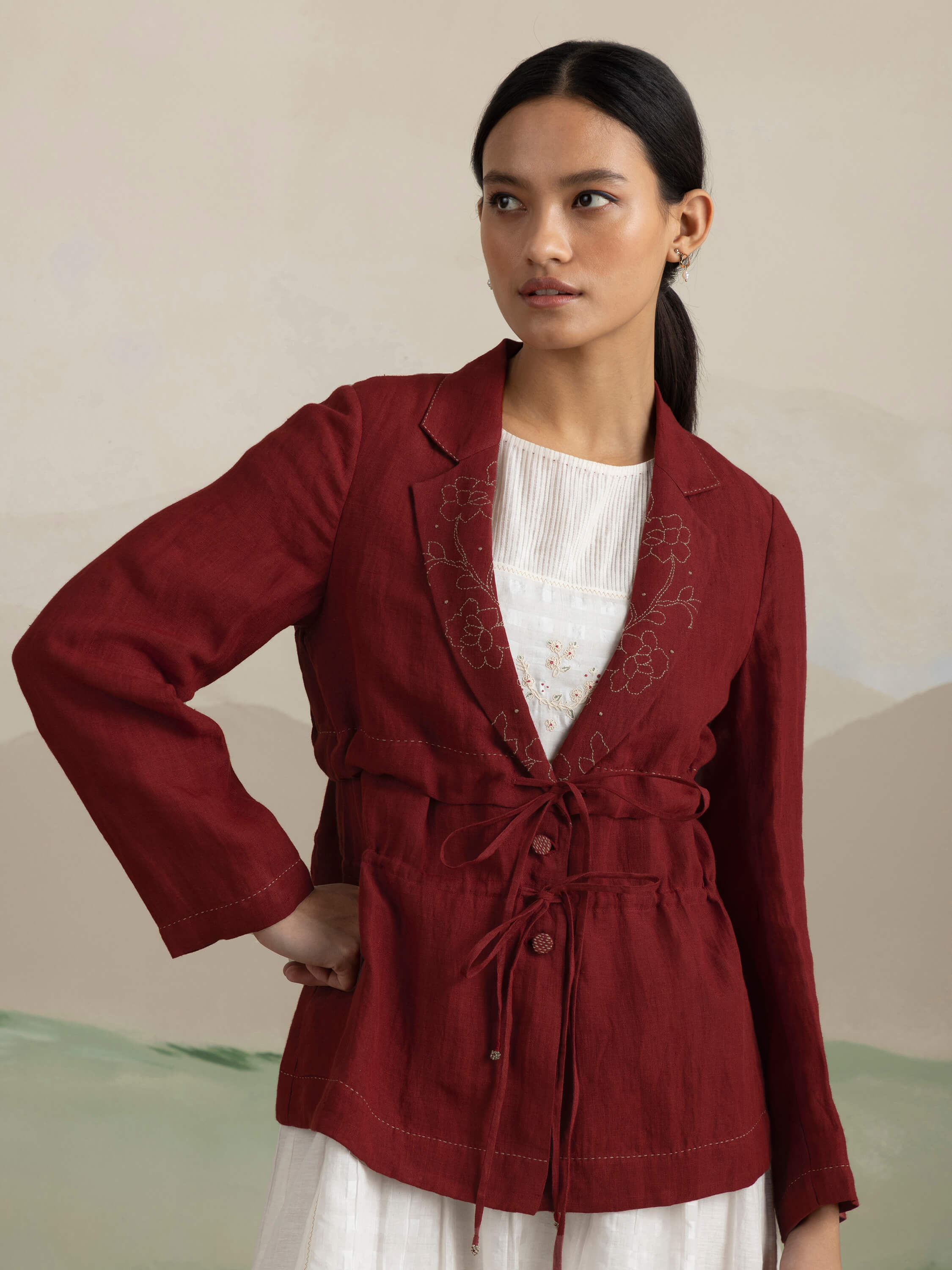 Winter Safari Short Trench Coat - Image 4