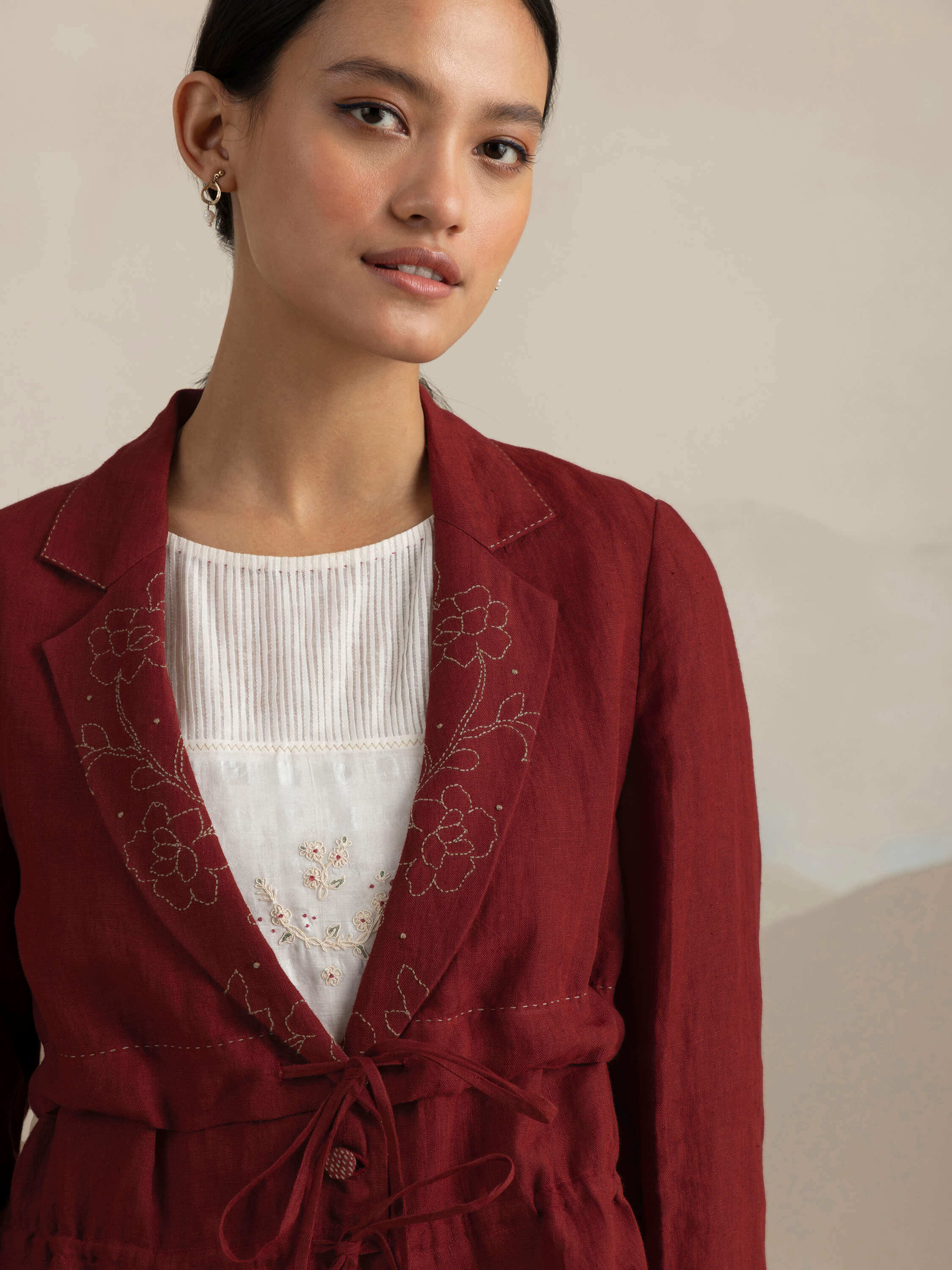 Winter Safari Short Trench Coat - Image 6