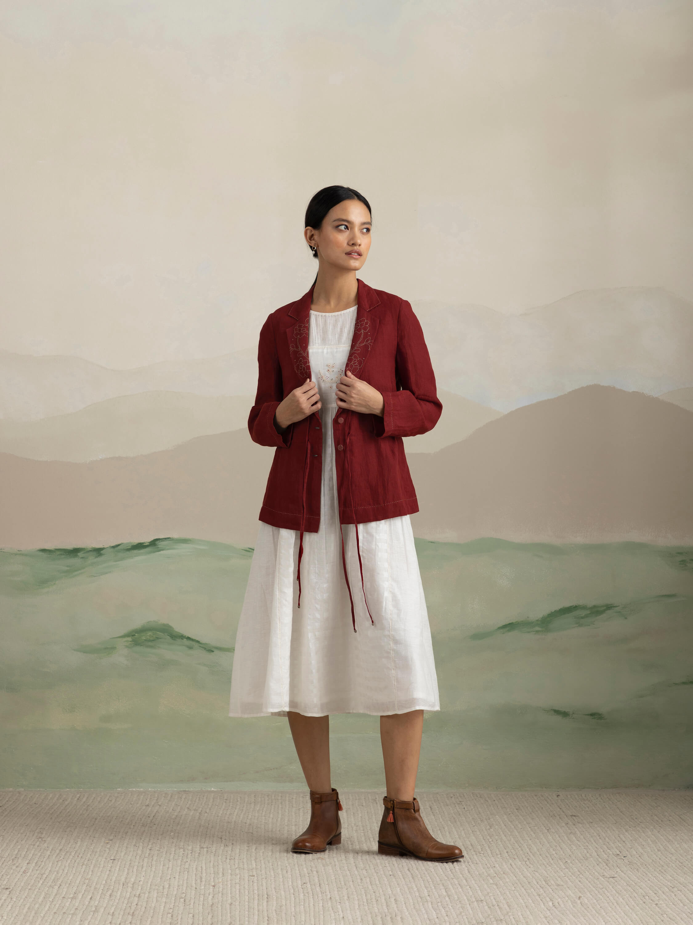 Winter Safari Short Trench Coat - Image 3