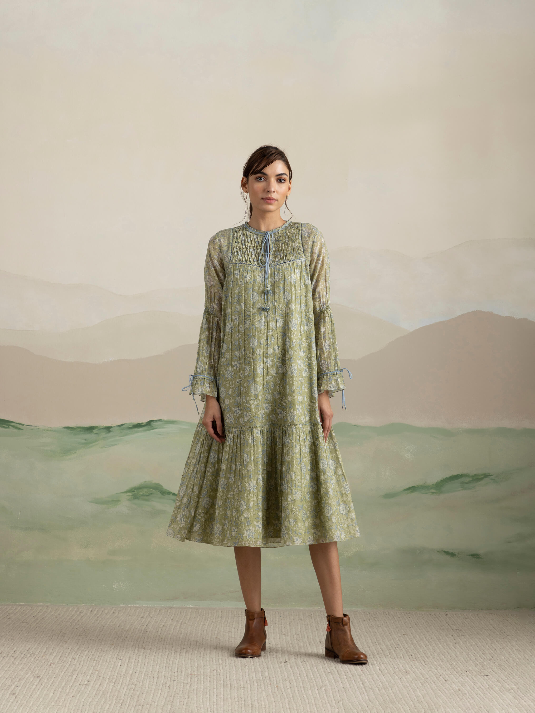 Rolling Hills Midi Dress - Image 2