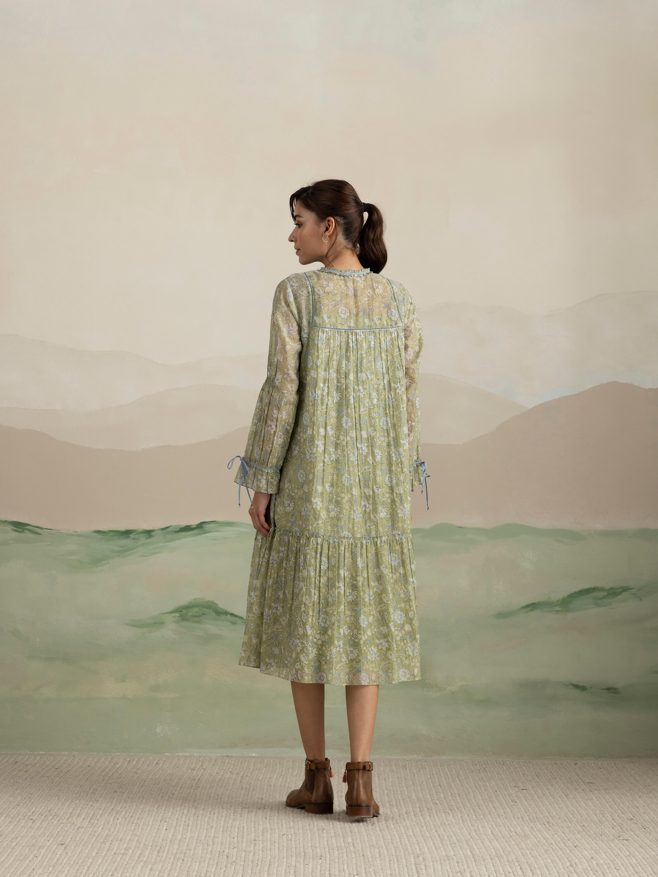 Rolling Hills Midi Dress - Image 4