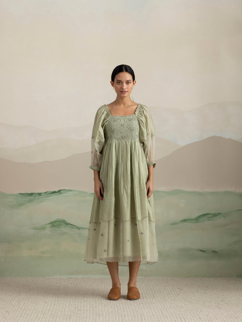 Basil Smock Dress