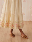 Visummer S S Midi Dress Hibiscus