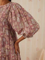 Plum Smock Dress