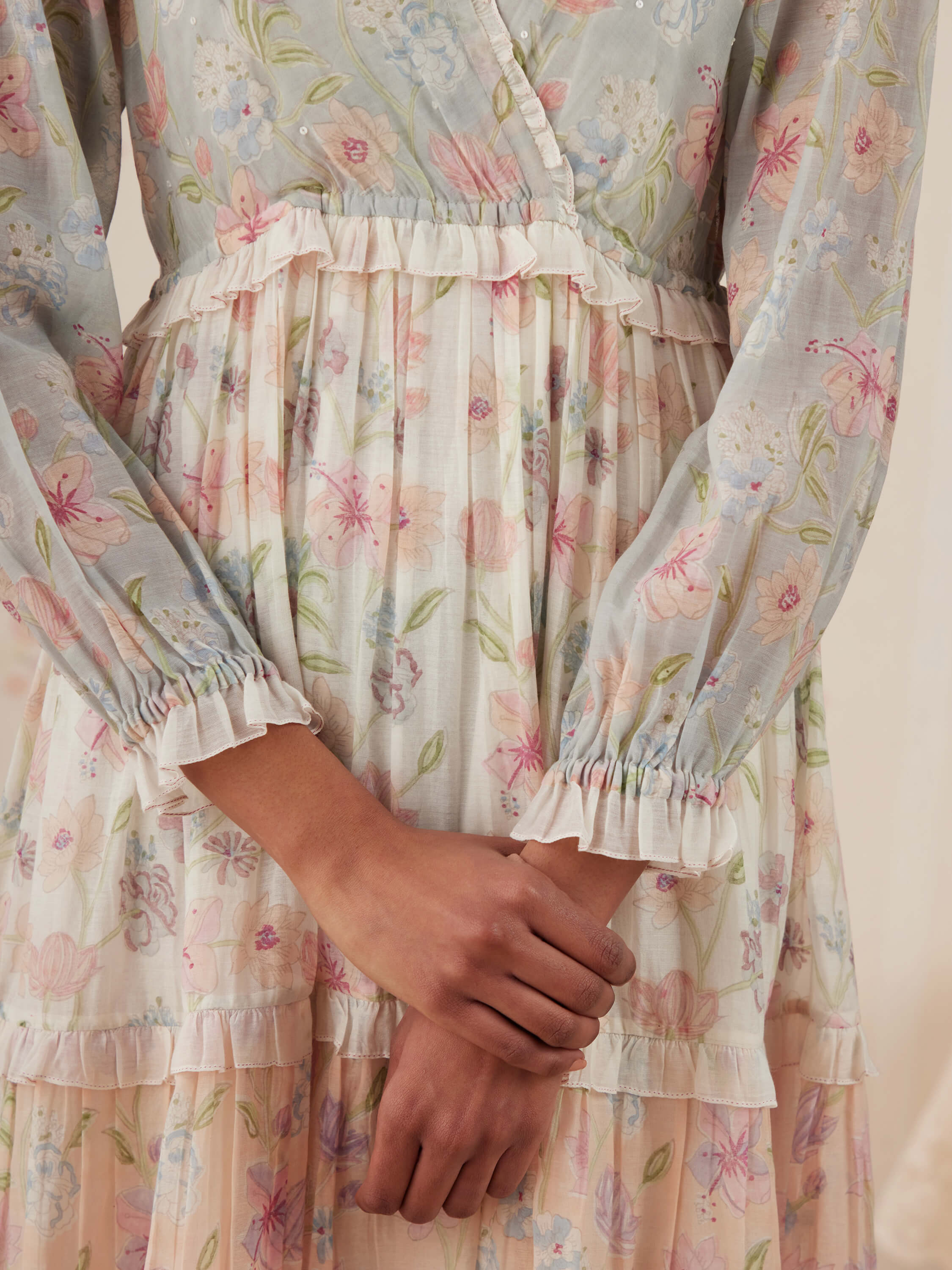 Sea Wrap Maxi Dress - Image 10