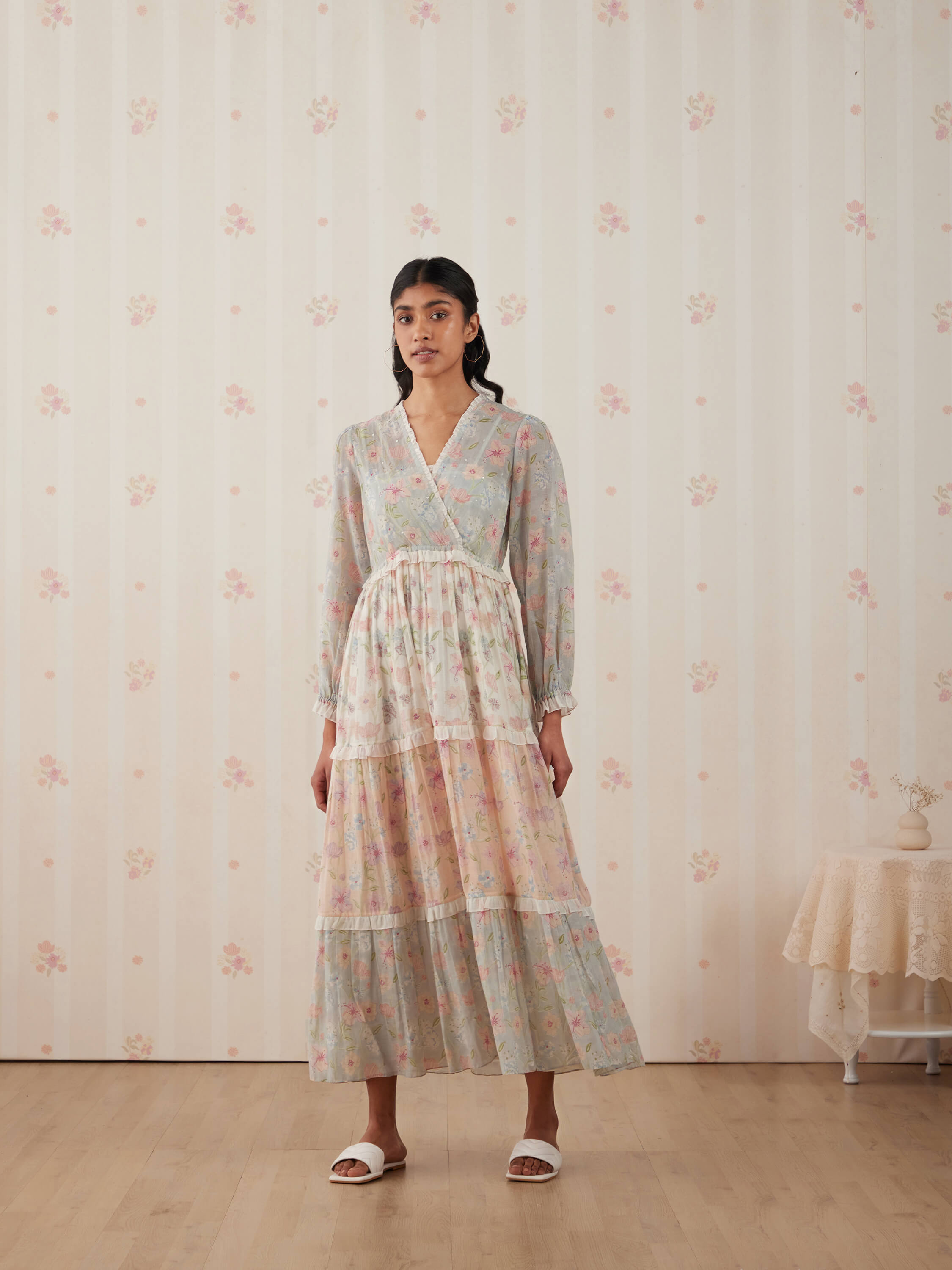 Sea Wrap Maxi Dress - Image 6