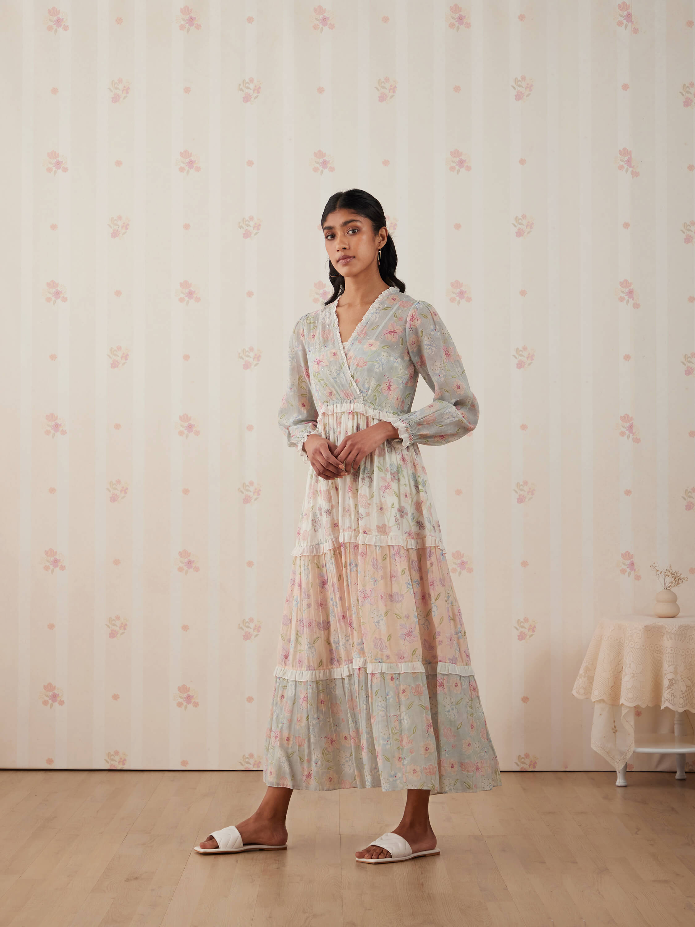 Sea Wrap Maxi Dress - Image 3