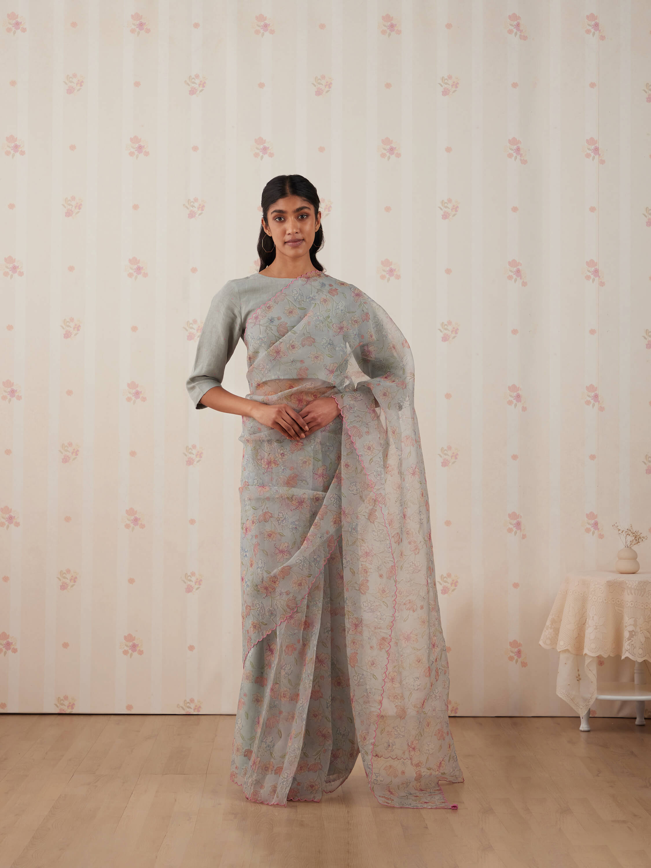 Mirage Organza Saree - Image 2