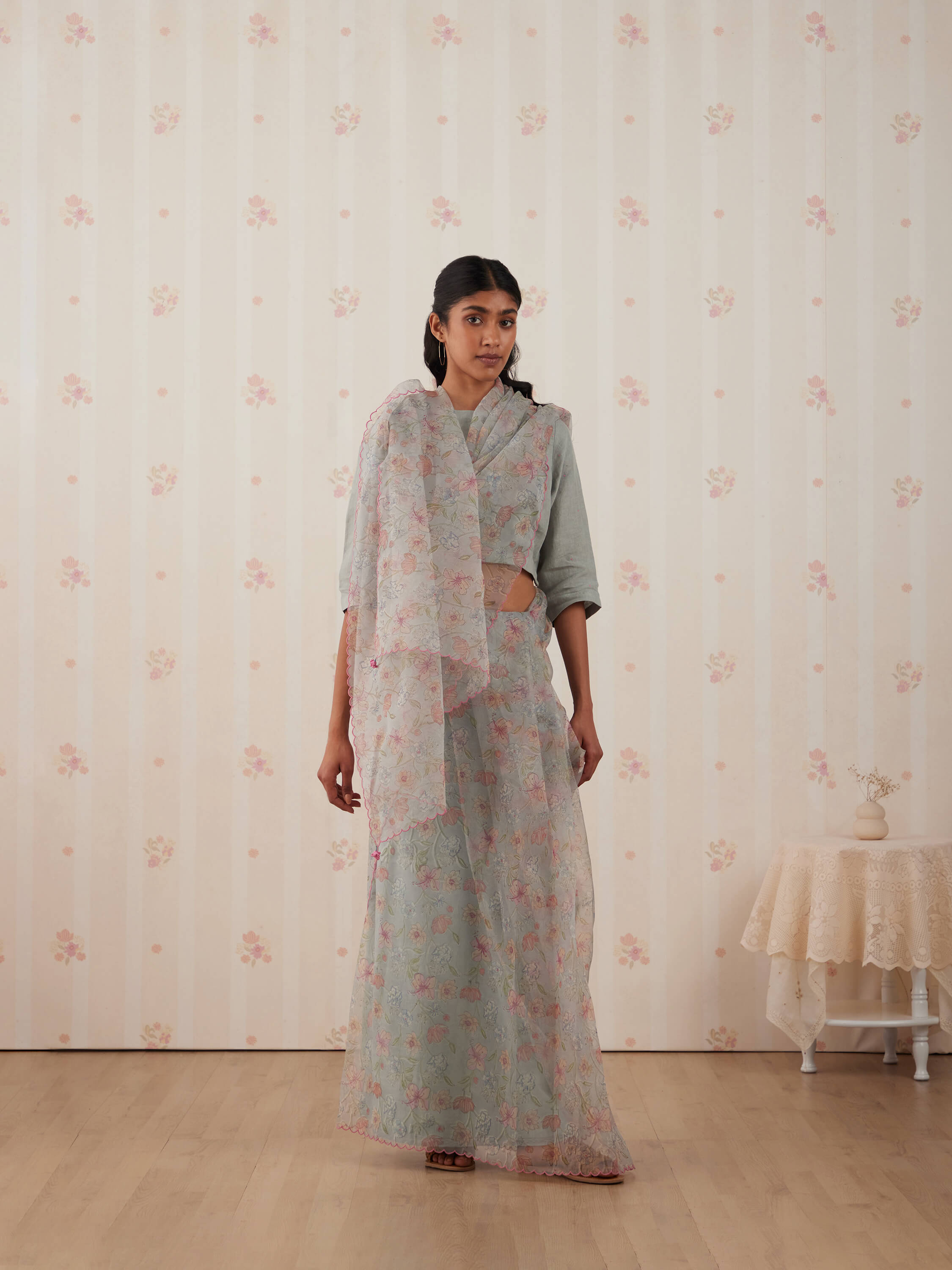 Mirage Organza Saree - Image 4